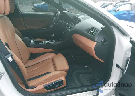 2016 BMW 650I Gran Coupe xDrive from USA, damaged, VIN WBA6D6C54GG387658